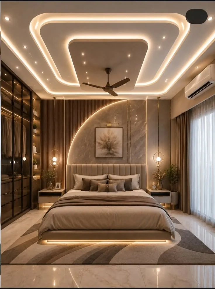 Bedroom false ceiling design
